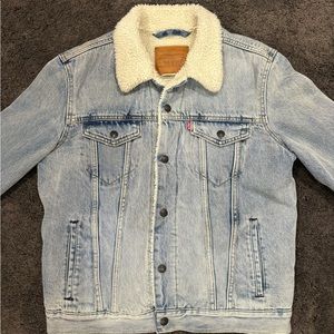 Levis Sherpa Denim Jacket